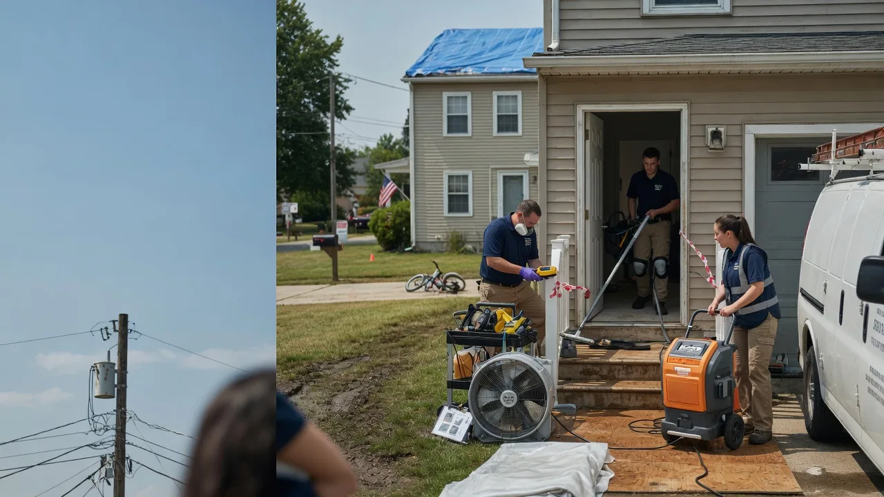 Water Damage Repair in Tye, TX near me